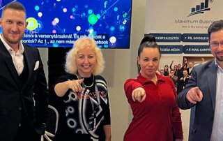 A Maximum Business csapata A FEJLŐDÉS KONFERENCIÁJÁN!