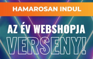 Hamarosan indul az ÉV WEBSHOPJA VERSENY!